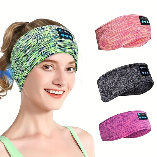 Sleep Headphones Wireless Headband,Upgrade Wireless Music Sport Headbands With Ultra-Thin HD Speakers For Side Sleepers, Sport