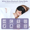 2022 White Noise 3D Wireless Music Sleep Headphones Bluetooth 5.2 Breathable Eye Mask Auto Shut Off Ultra-Thin HD Stereo Speaker